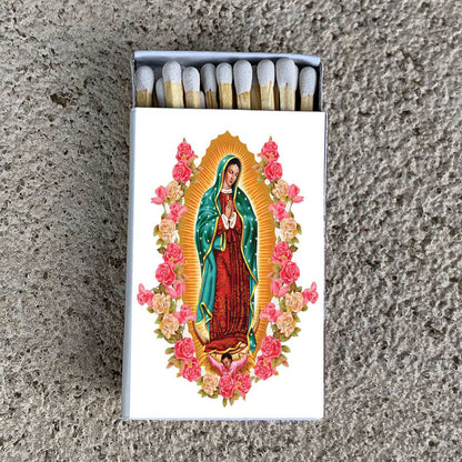 Matches • Lady Guadalupe Virgin Mary Matchboxes