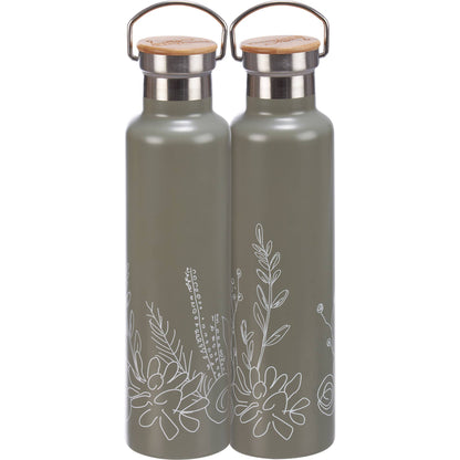 Floral Insulated Bottle