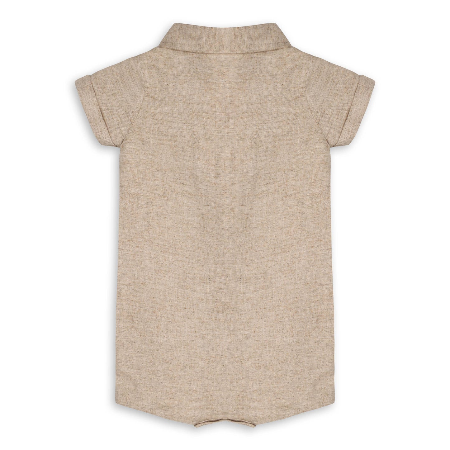 Viverano Organics - Riley Anchor Baby Romper (Natural Linen Blend)