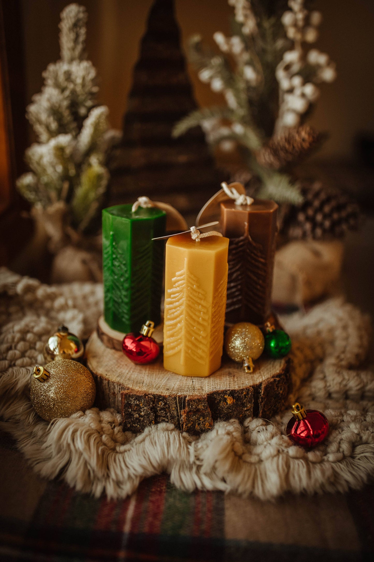 Lone Tree Beeswax Candle