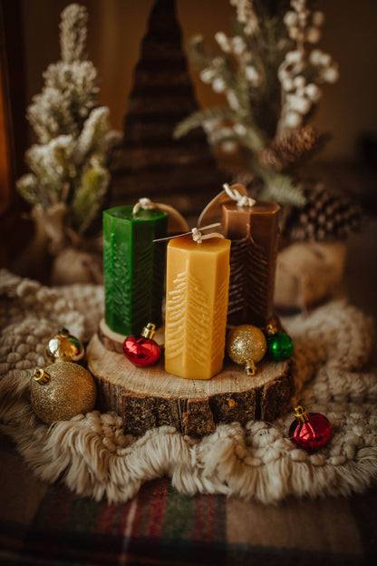 Lone Tree Beeswax Candle