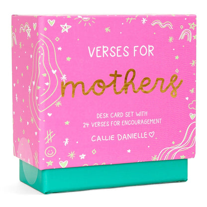 Verses for Mothers Bible Verse Card Set with Display Stand