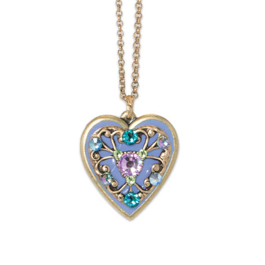 My Heart to Your Heart Crystal Necklace
