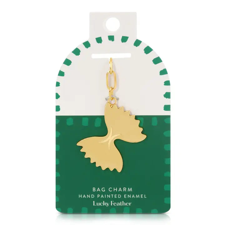 Enamel Bag Charm - Pasta