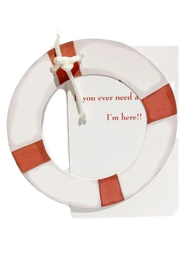 Life preserver general greeting card