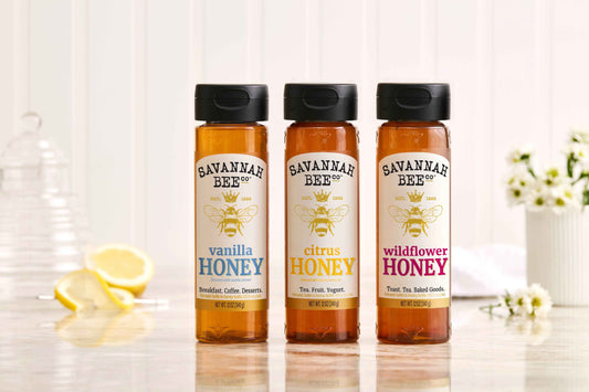 12oz Plastic Squeeze Vanilla Honey