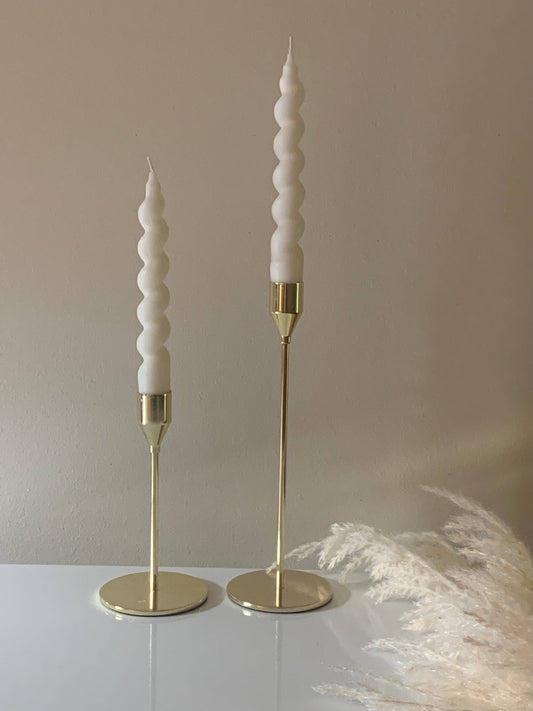 Swirl Taper Set of Two