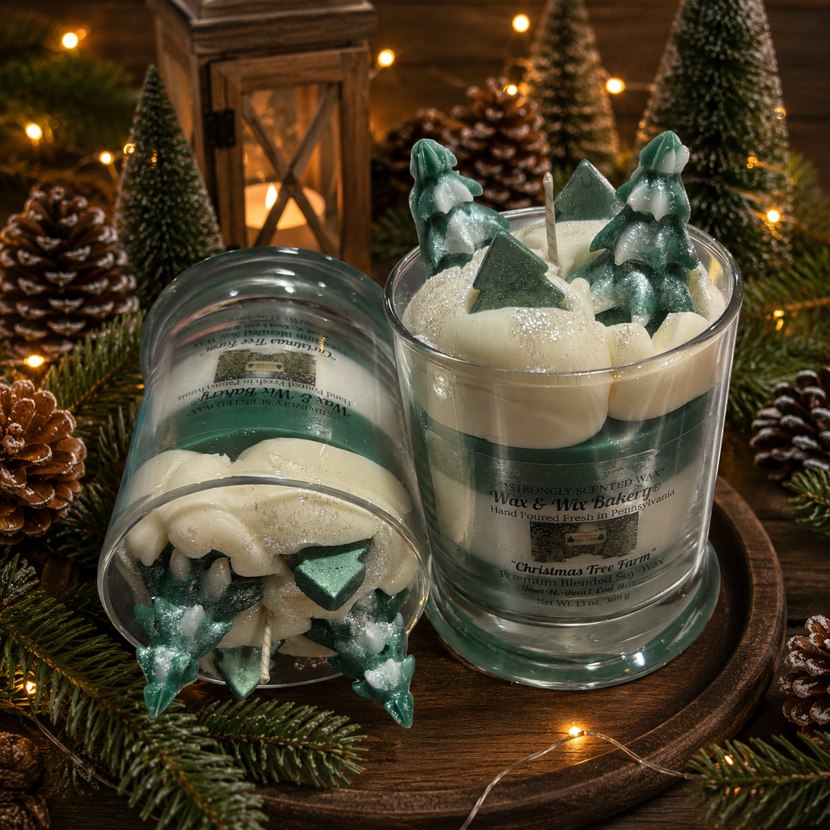 Christmas Tree Candle Large 13oz. Soy Candle