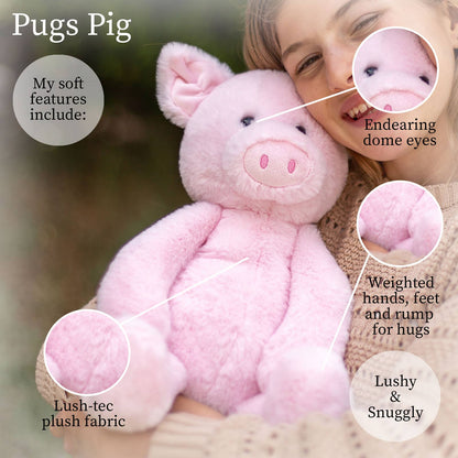 Pugs Pig Lg/16"