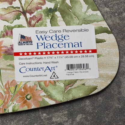Sunflower Wedge Reversible Flexible Placemat