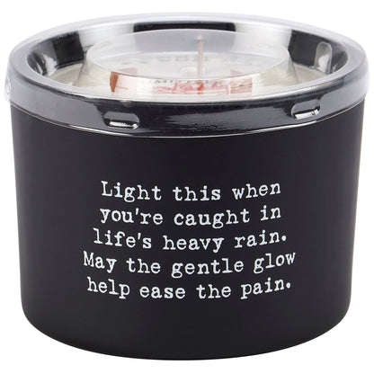 Ease The Pain Poetry Candle