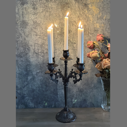 Vagabond Vintage - Heavy Duty Cast Iron Candelabra