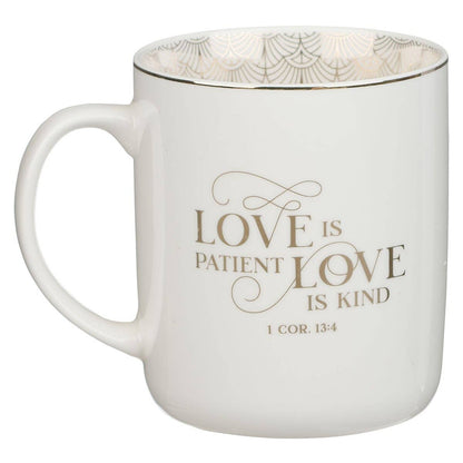 Mug Set 2pc Mr. & Mrs. 1 Cor. 13:4