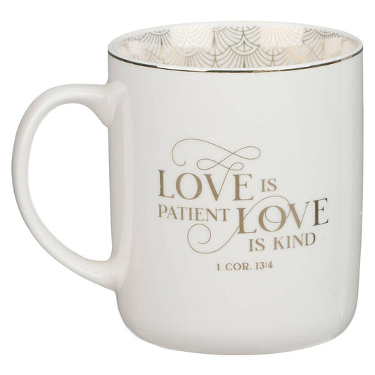 Mug Set 2pc Mr. & Mrs. 1 Cor. 13:4