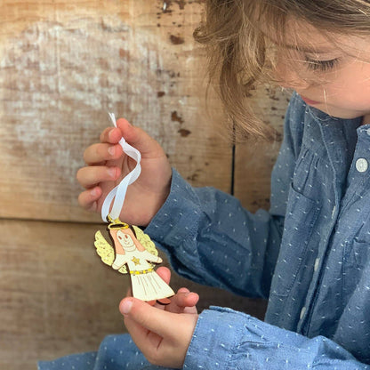 Cotton Twist - Make Your Own Angel Christmas Decoration