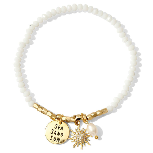 Espléndida pulsera Iris - Arena de mar y sol