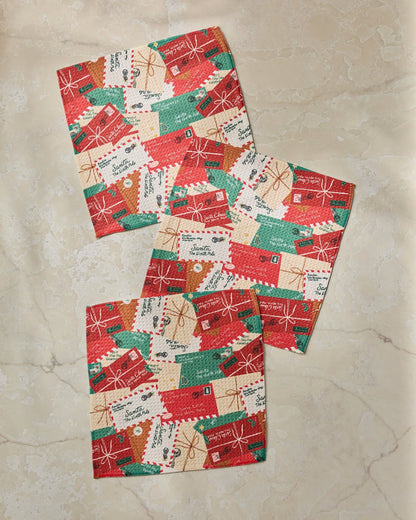 Merry Mail Dishcloth Set - Holiday 2026