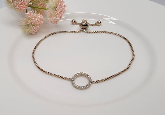 SLIDE BRACELET SMALL CIRCLE