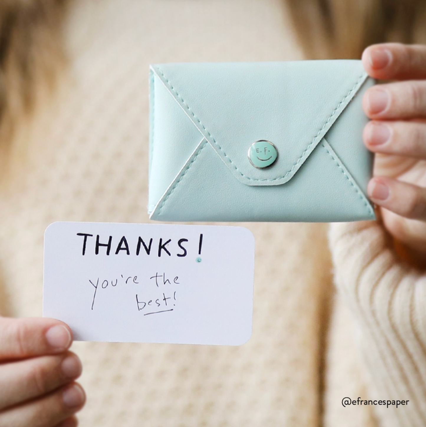 Pack Seaglass | Little Notes® Holder (Blue-Green)