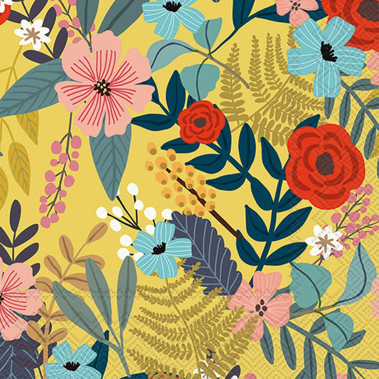 Paper Cocktail Napkins Pack of 20 Mia Charro Laila