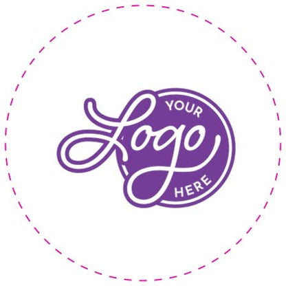 Custom Logo Stickers - Case of 100: 100 / Circle/Glossy / 3"