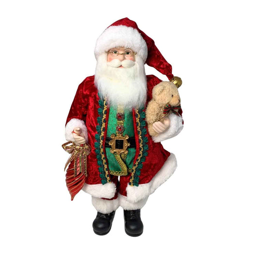 OLD WORLD OLD ST. NICK STANDING SANTA 17.5"