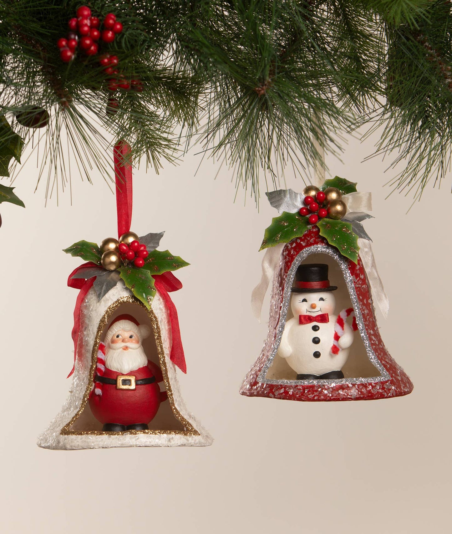 Bethany Lowe Designs - Kitschmas Snowman in Bell