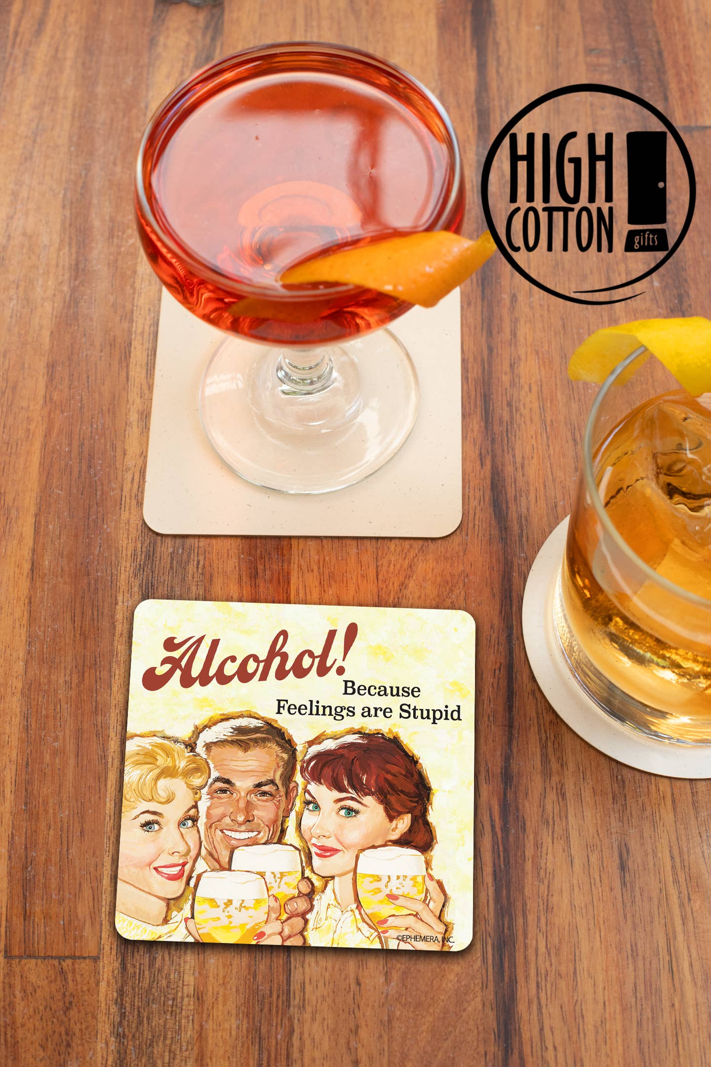 Feelings Are Stupid Coaster