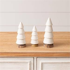 Mango Wood Trees -set of 3