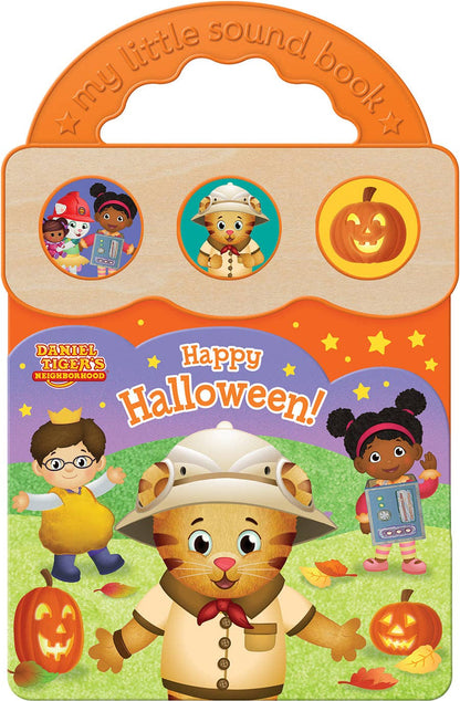 Daniel Tiger Happy Halloween 3-Button Sound Book