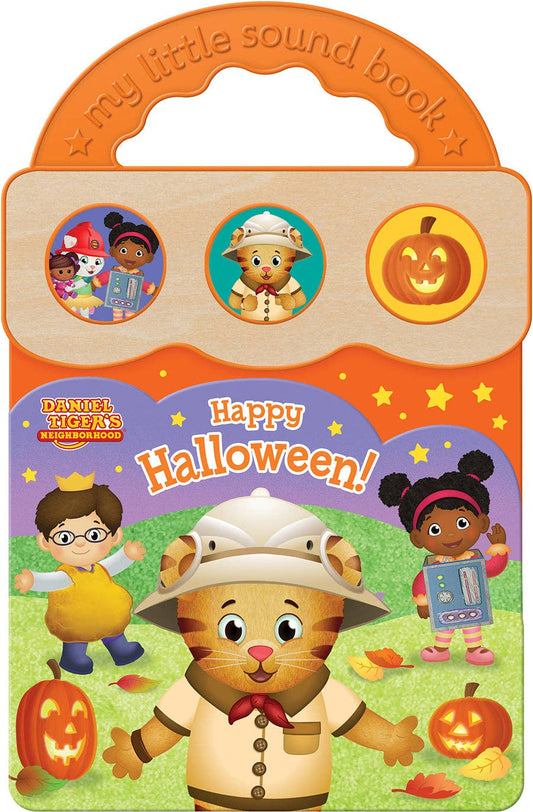 Daniel Tiger Happy Halloween 3-Button Sound Book