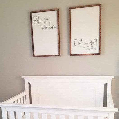 This Phrase of Life - Before you were born i set you apart [FREE SHIPPING!]