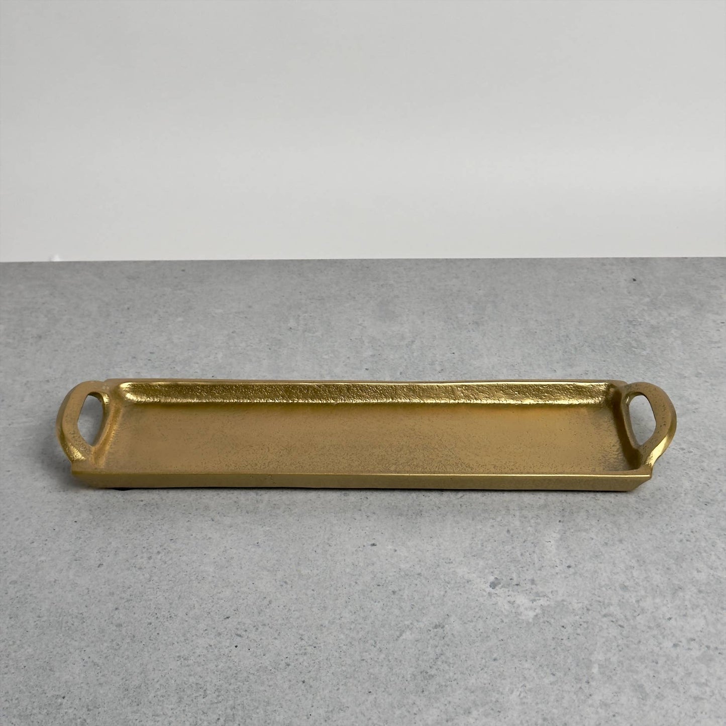GOLD RECT TRAY