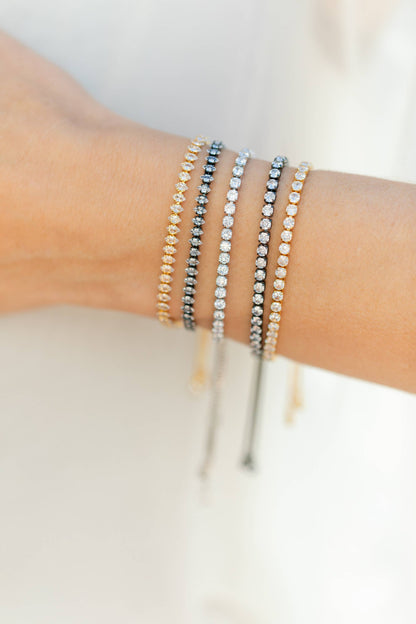 Pulsera de tenis con polea de 3 mm