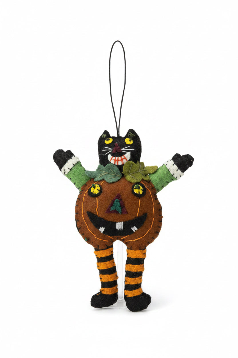 Pumpkin Man Ornament