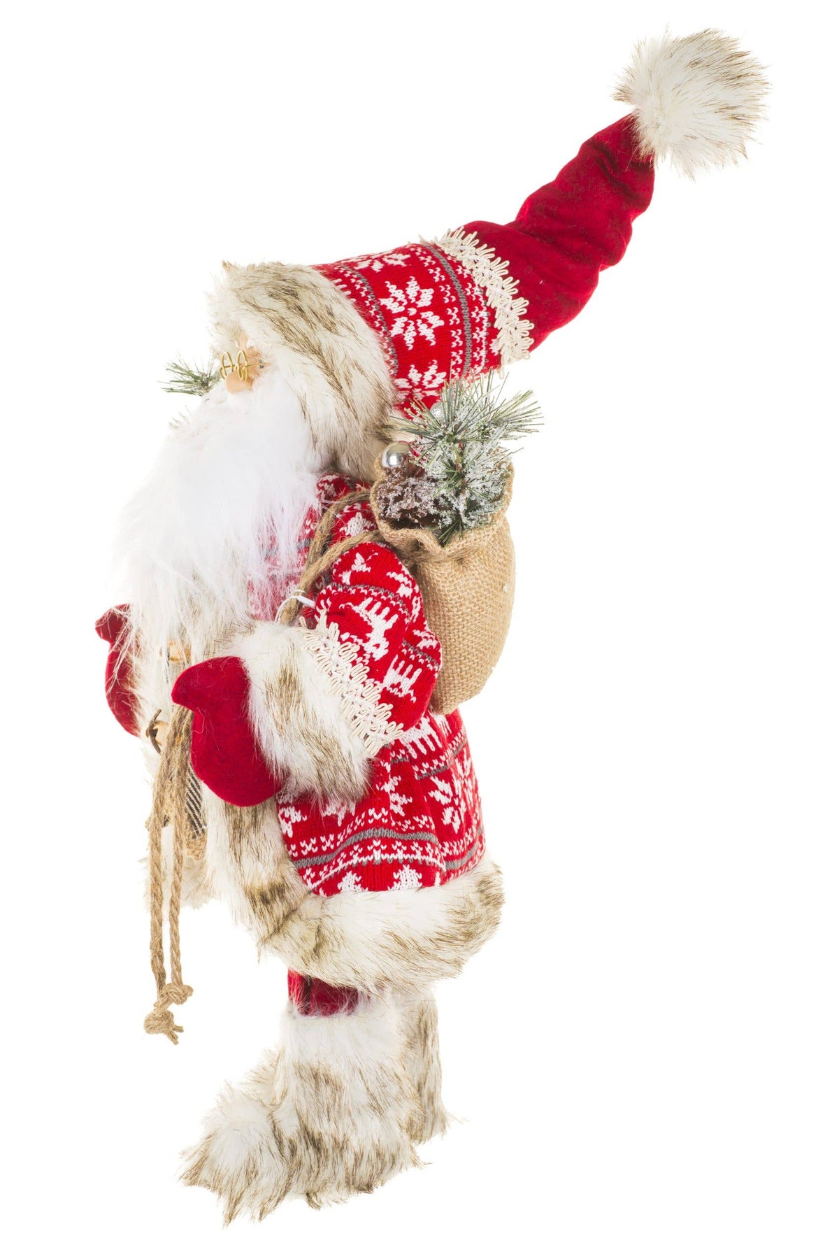 NEW-Red/Grey Santa