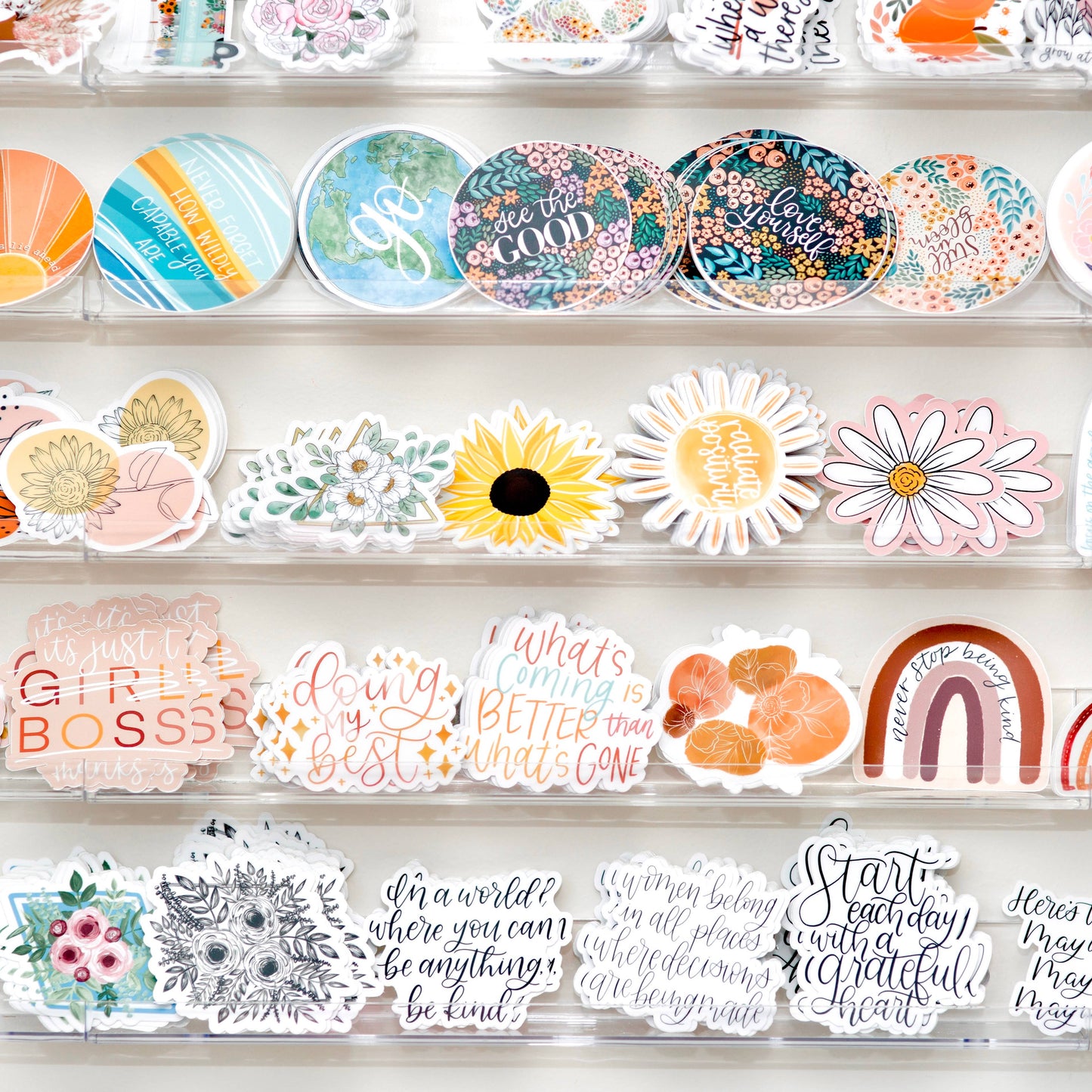 Clear What's Coming is Better Sticker