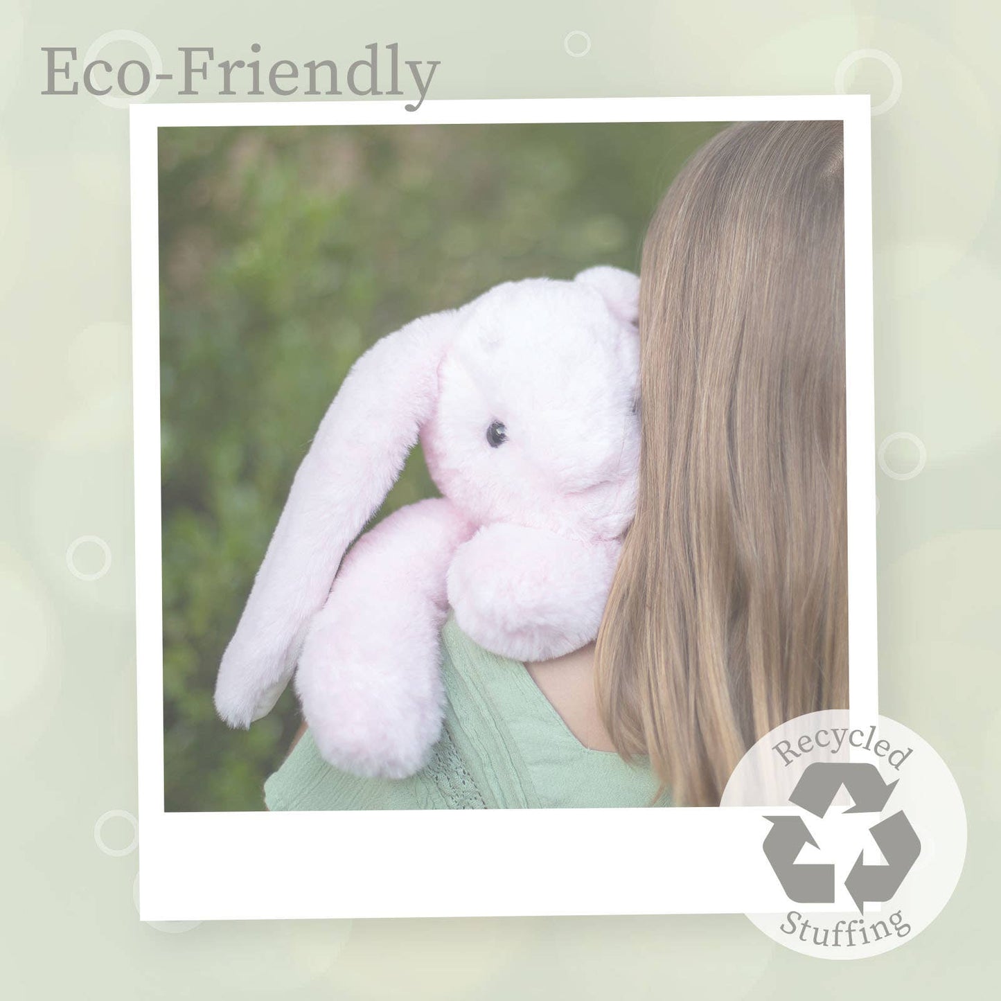 16 in -  Pink Plush Bunny