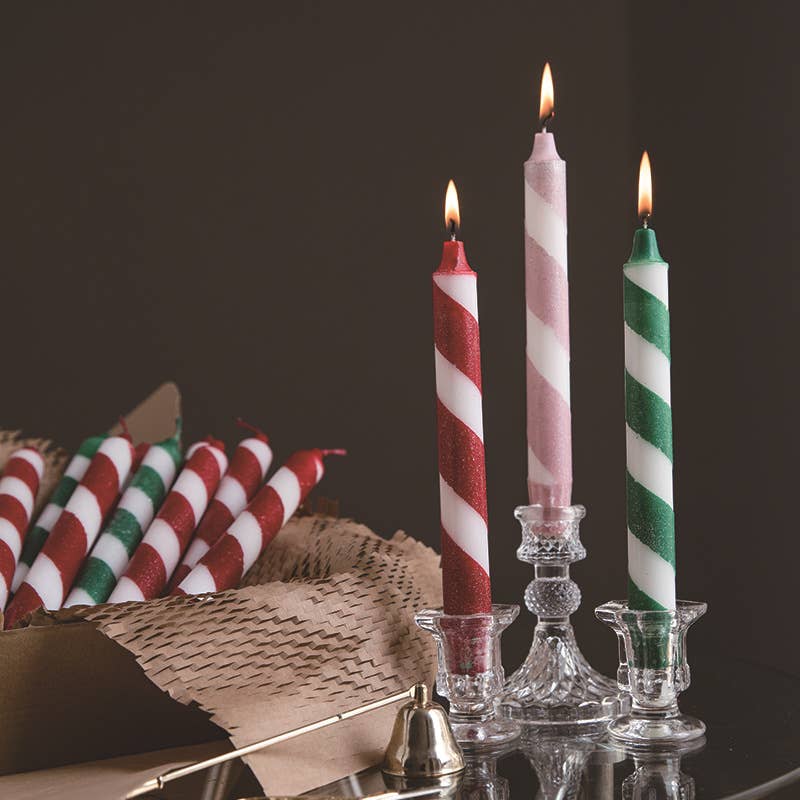 Velas Meta - 3 velas aromáticas navideñas de estilo nórdico de 20 cm