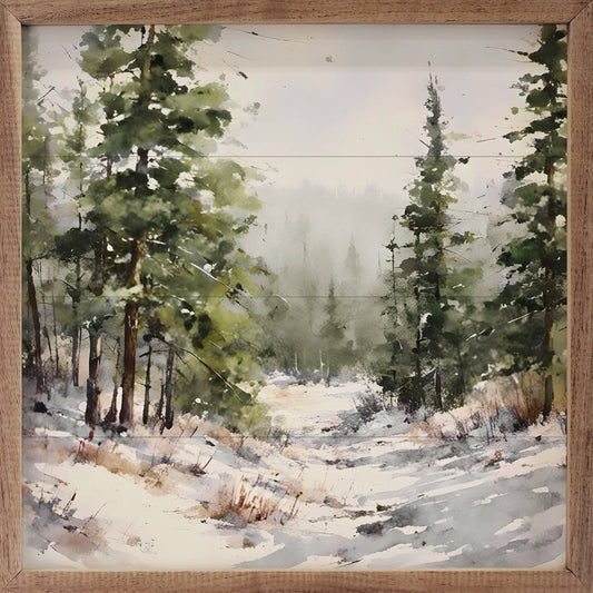 Sendero Nevado de Madera