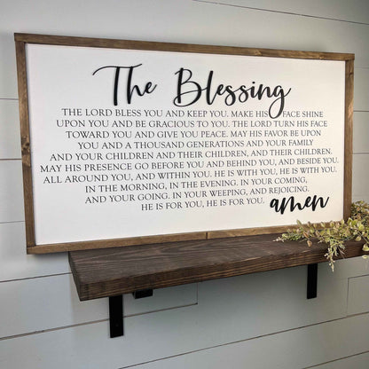 This Phrase of Life - The blessing - wood sign - mantle decor [FREE SHIPPING!]