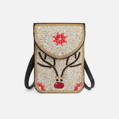 Aristan Beaded Holiday Crossbody