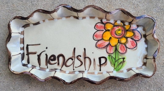 Mint Dish (Gray White Friendship)