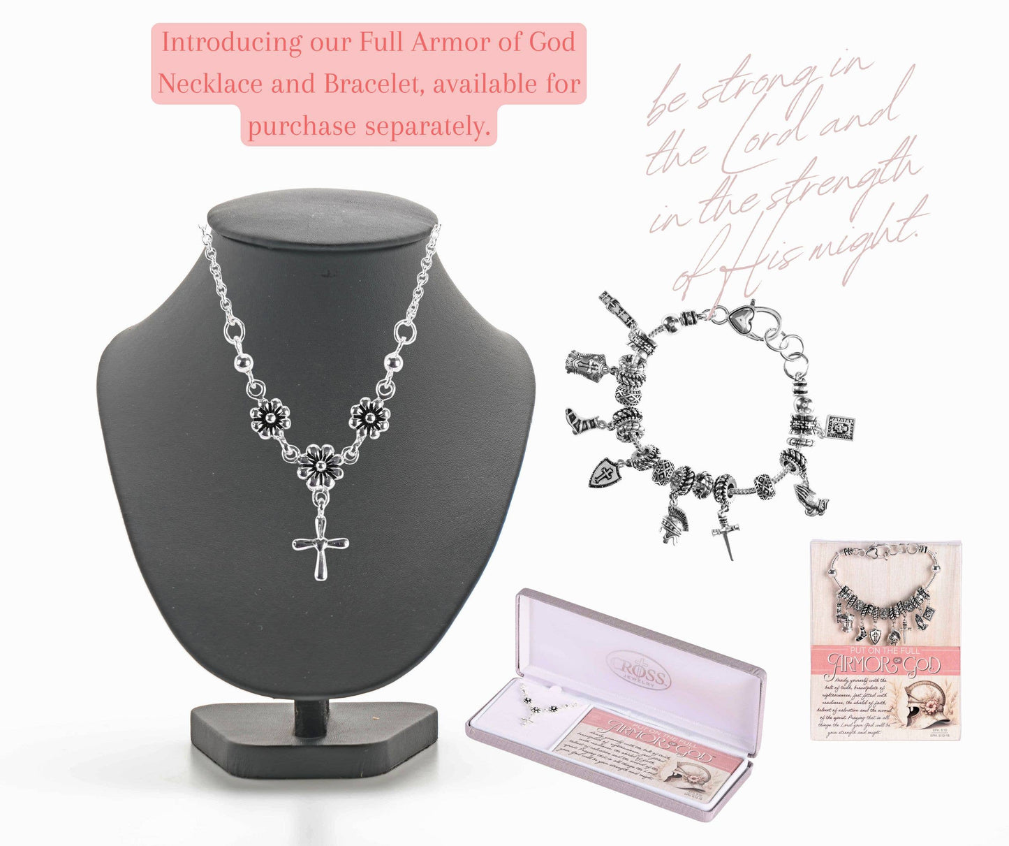 Dicksons - Pulsera Efesios 6:17 Armadura Femenina de Dios