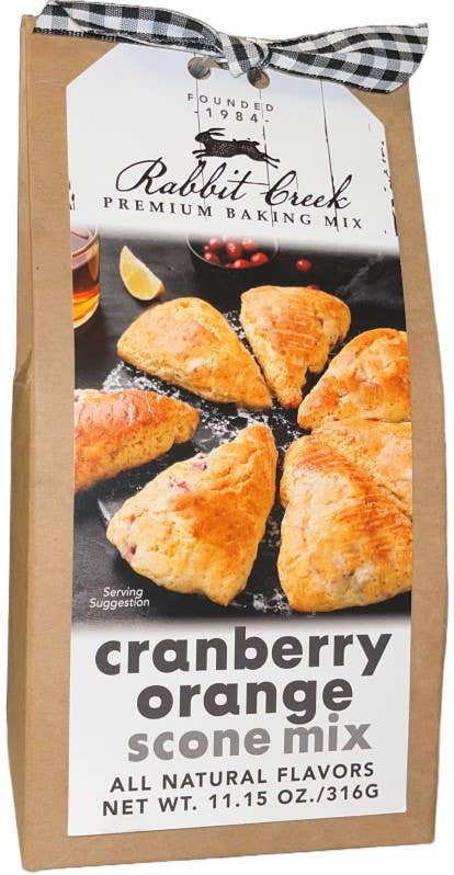 Cranberry Orange Cream Scone Mix - Rabbit Creek Gourmet