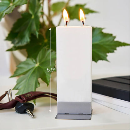 Flat Handmade Candle - Claude Monet Water Lilies