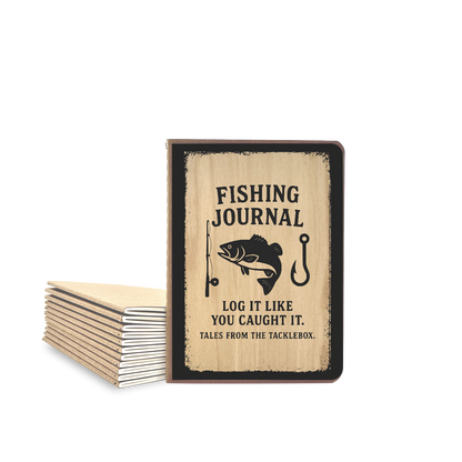 Fishing Journal - Wood Cover