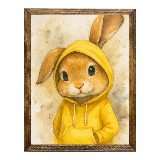 Jarmz Designs - ARTISTIC SERIES TIMBERLAND-CUTE BUNNY HOODIE