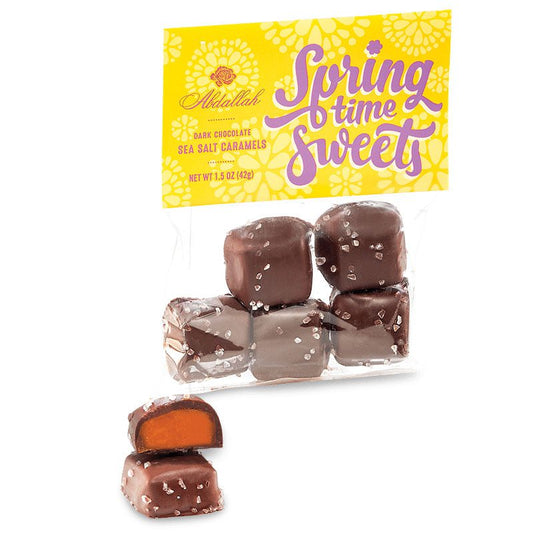 Dark Chocolate Sea Salt Caramels