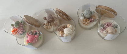 The Succulent Scented 3 Wick Cactus Candle Jar